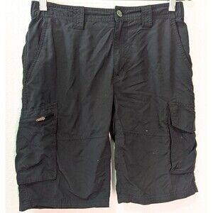 Columbia Shorts Mens Size 29 Black Hiking Outdoor Fishing Lightweight Black (567